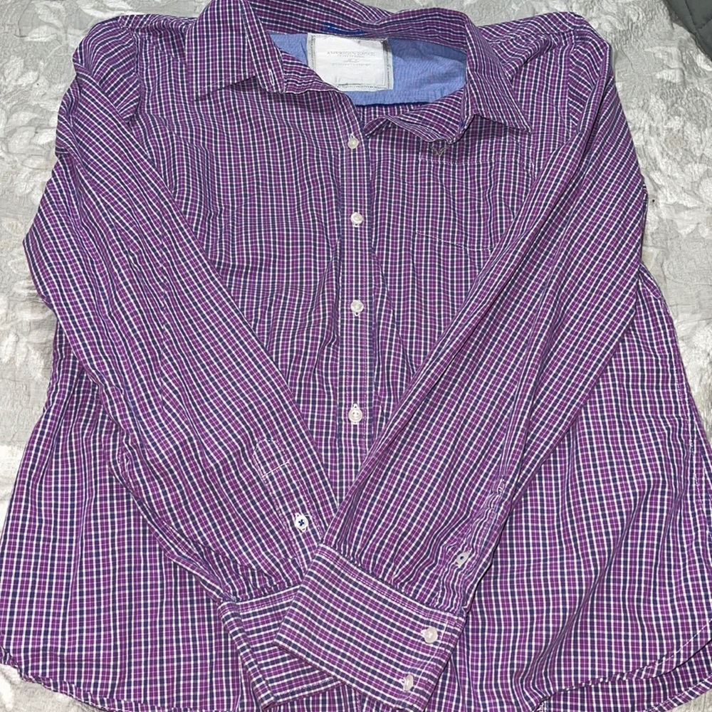 AE button up